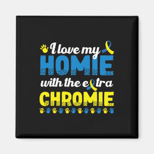 Imán Me Encanta Mi Homie Con Un Síndrome De Chromie Aba