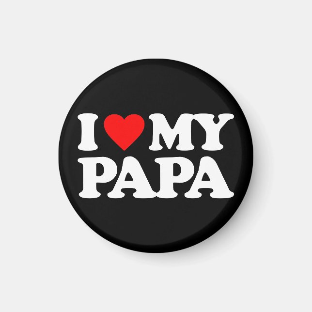 IMÁN ME ENCANTA MI PAPA (Frente)