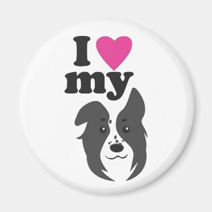 Imán ¡Me Encanta Mi Perro!