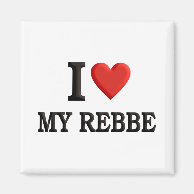 Imán Me encanta mi rebelde (Frente)
