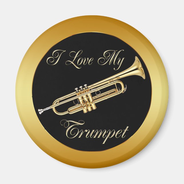 IMÁN ME ENCANTA MI TRUMPET (Frente)