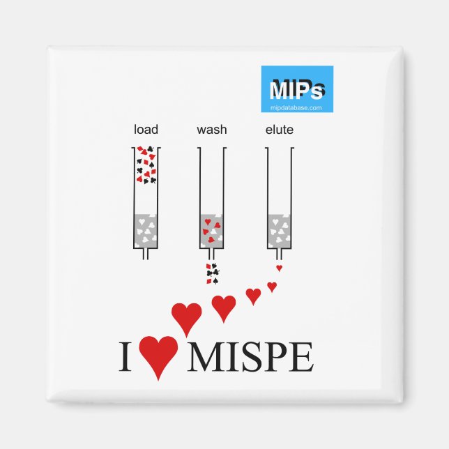 Imán Me encanta MISPE Magnet (Frente)