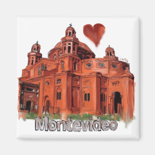 Imán Me encanta Montevideo