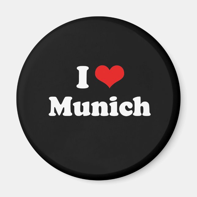 IMÁN ME ENCANTA MUNICH (Frente)