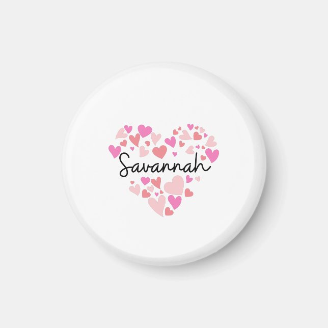 Imán Me encanta Savannah (Frente)