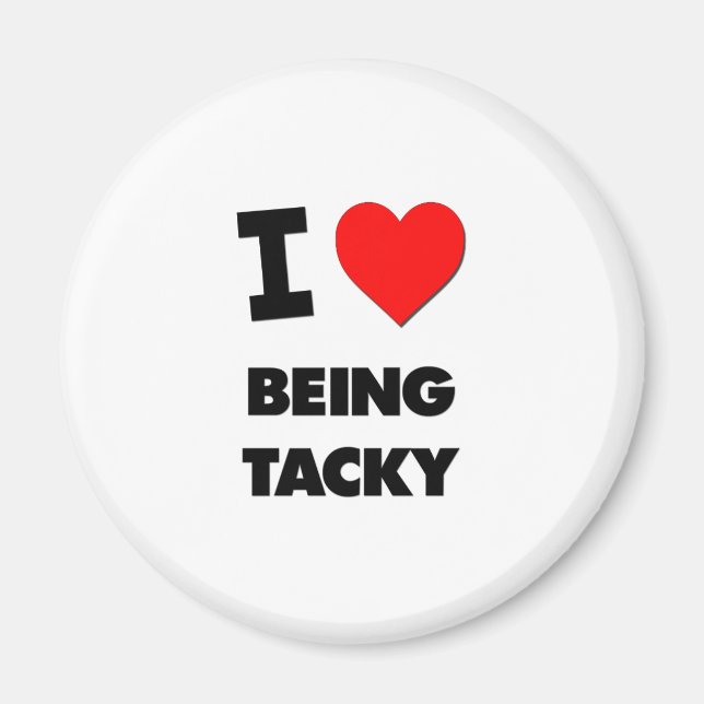 Imán Me encanta ser tacaño (Frente)