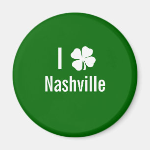 Imán Me encanta (shamrock) Nashville St Patricks Day