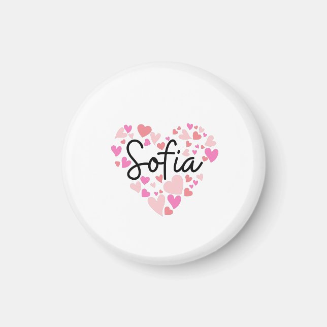Imán Me encanta Sofía (Frente)