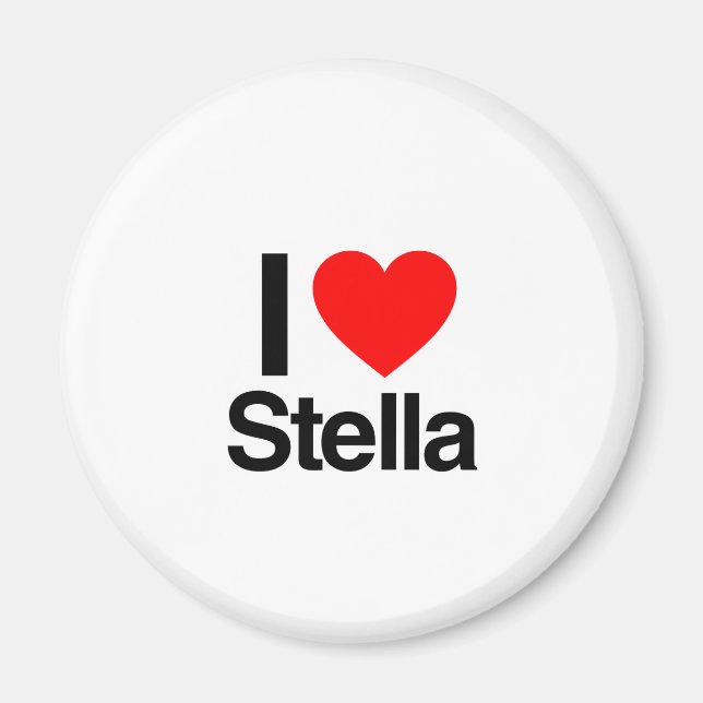 Imán me encanta stella (Frente)