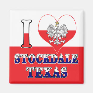 Imán Me encanta Stockdale Texas