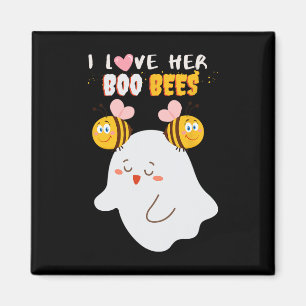 Imán Me Encanta Su Boo Abejas Graciosa Pareja De Hallow