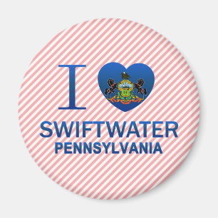 Imán Me encanta Swiftwater, PA