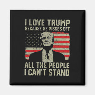 Imán Me Encanta Trump Porque Se Quita De La Gente Que P