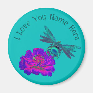 Imán Me Encanta Tu Pequeña Dragonera Personalizada
