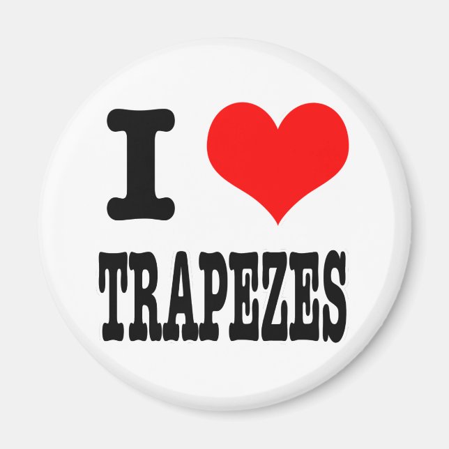 IMÁN ME ENCANTAN (AMO) LOS TRAPECIOS (Frente)
