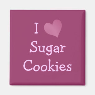 Imán Me encantan las cookies azucareras