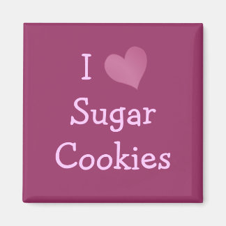 Imán Me encantan las cookies azucareras