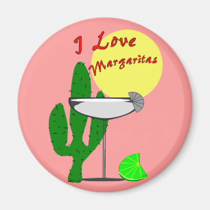 Imán Me encantan las margaritas, a Margarita le encanta