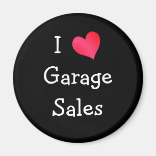 Imán Me encantan las ventas de Garage