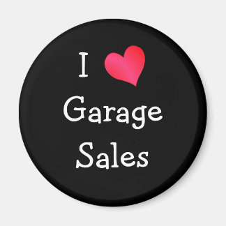 Imán Me encantan las ventas de Garage
