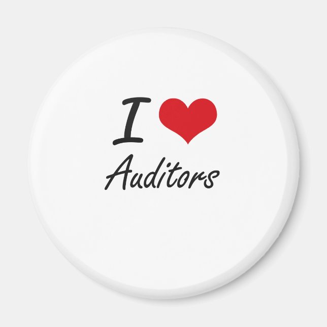 Imán Me encantan los auditores (Frente)