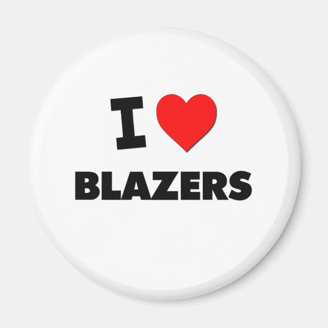 Imán Me encantan los Blazers (Frente)