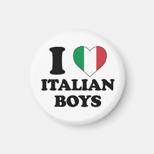 Imán Me encantan los chicos italianos Ronde
