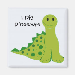 Imán Me Encantan los Dinosaurios