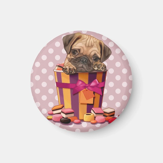 Imán Me encantan los dulces (Frente)