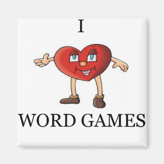 Imán me encantan los juegos de palabras