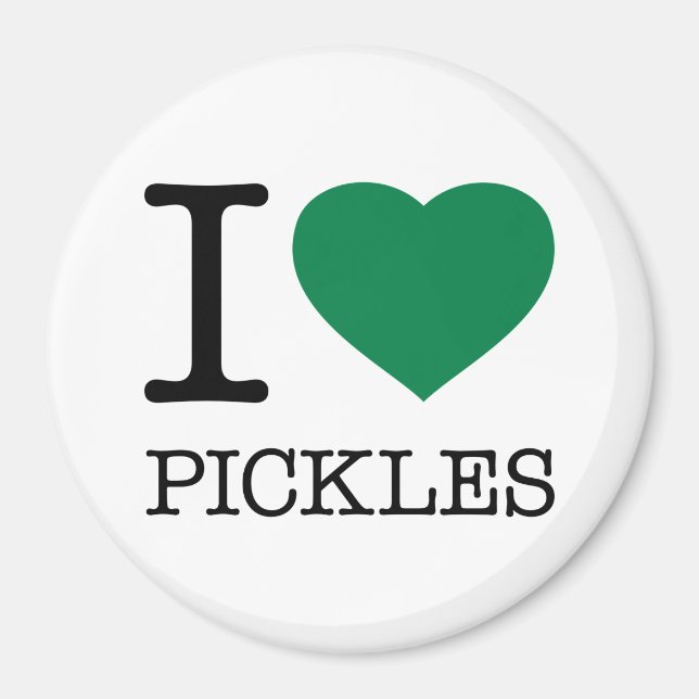 IMÁN ME ENCANTAN LOS PICKLES (Frente)