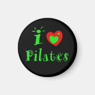 Imán Me encantan los Pilates