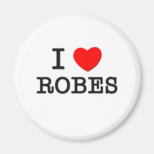 Imán Me encantan los robots (Frente)