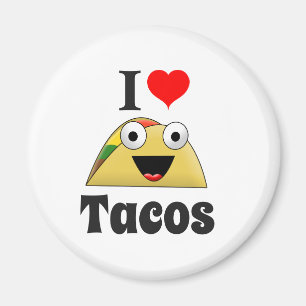 Imán Me encantan los tacos