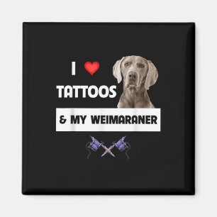 Imán Me Encantan Los Tatuajes Y Mi Padre De Perro De We