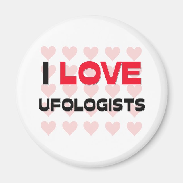 IMÁN ME ENCANTAN LOS UFOLOGISTAS (Frente)