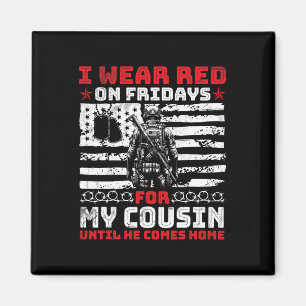 Imán Me Encanto De Llevar Rojo Los Viernes Para Mi Prim