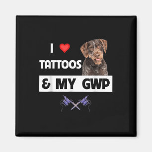 Imán Me Encanto De Los Tatuajes Y De La Punta De La Cab