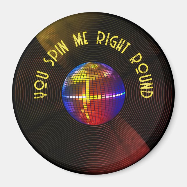 Imán Me estás dando vueltas (Frente)