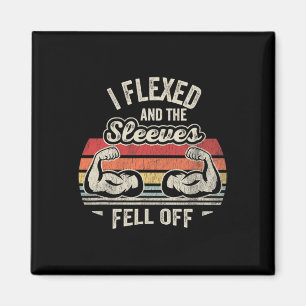 Imán Me Flexé Y Las Mangas Se Caían De Los Músculos