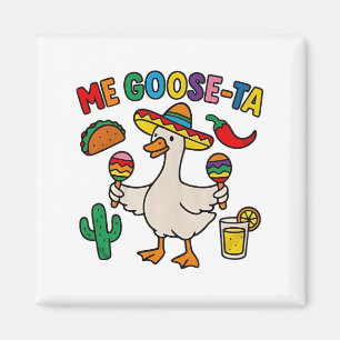 Imán Me Goose-Ta Funny Caballo Español Mexicano