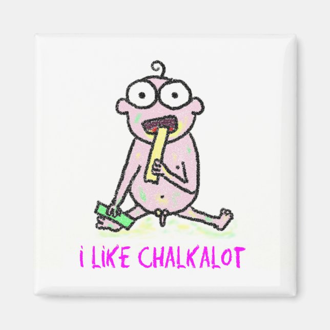 Imán Me Gusta Chalkalot Magnet (Frente)