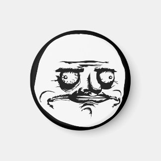 Imán Me Gusta Face Meme