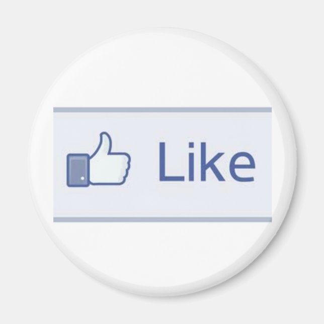 Imán Me gusta Facebook (Frente)