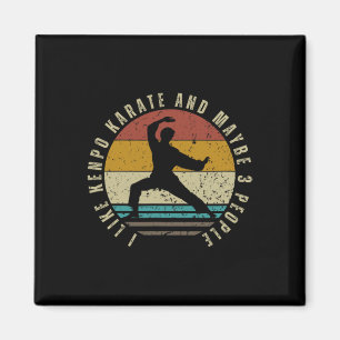 Imán Me gusta Kenpo Karate y tal vez 3 personas diverti