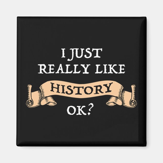 Imán Me Gusta Realmente La Historia. Divertido error de (Frente)