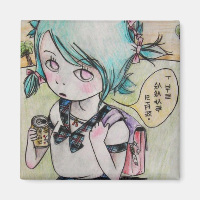 Imán Me Gusta Sasayaki Drinku (Frente)