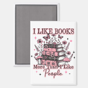 Imán Me Gustan Los Libros Más Que...