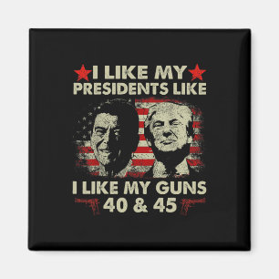 Imán Me Gustan Mis Presidentes Como Me Gustan Mis Pisto