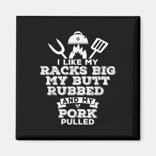 Imán Me Gustan Mis Racks A Lo Grande Mi Caballo Y El Ce